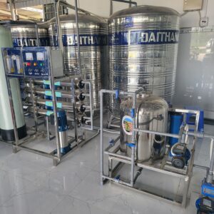 hệ thống lọc nước đóng bình